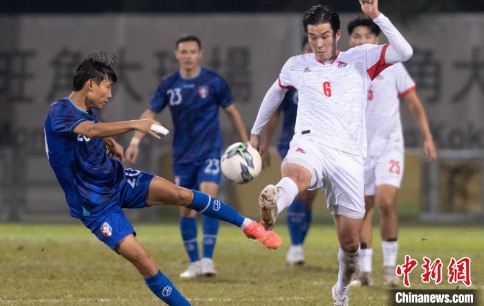 东亚足球锦标赛外围赛B组：中华台北4-0蒙古国，