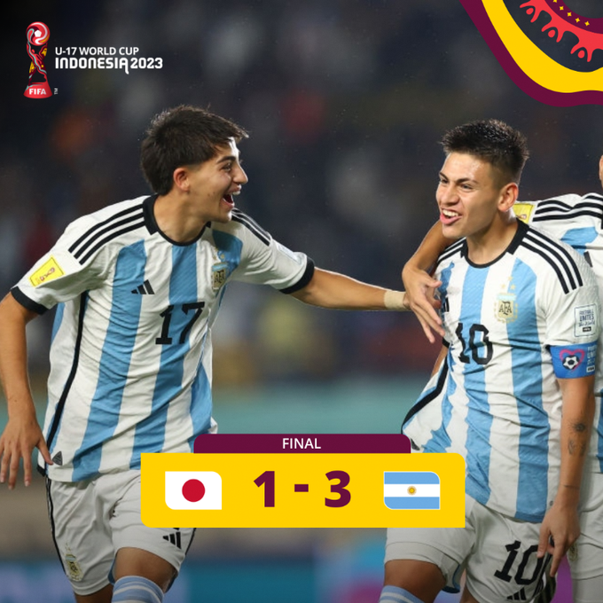 印尼U17世界杯：“童年梅西”为阿根廷队进球，