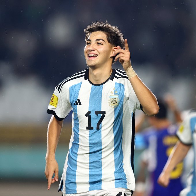 印尼U17世界杯：“童年梅西”为阿根廷队进球，