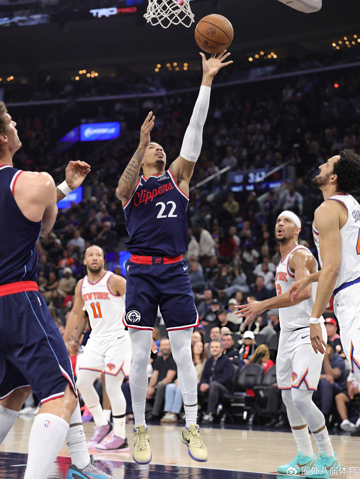 快船力克尼克斯登西部第八 莱昂纳德砍29+8助创纪