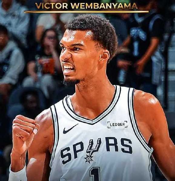 文班亚马全票当选最佳防守球员 刷新历史最年轻